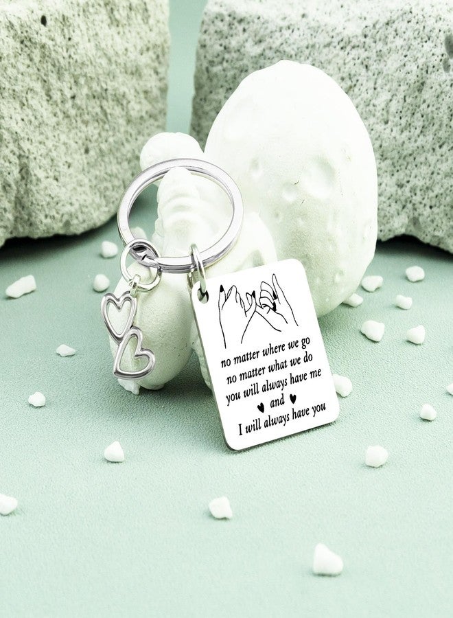 AOBIURV Friend Christmas Gifts For Women Friend Birthday Gifts For Women Friendship Gift Sister Gift Funny Keychain Friends Bff Bestie Birthday Long Distance Relationship Presents For Girlfriend - Image 4